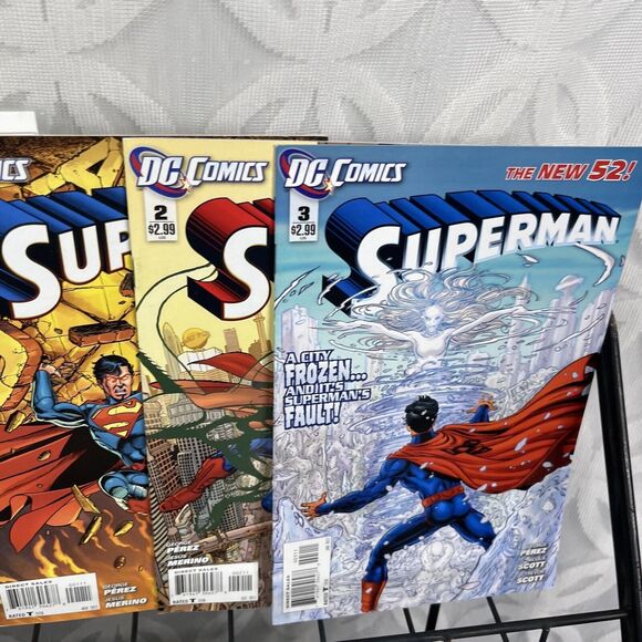 Superman New 0-5 8 10-17 19-21 Annuals 1-2 & Directors Cut lot (2012, DC Comics) - Picture 6 of 6